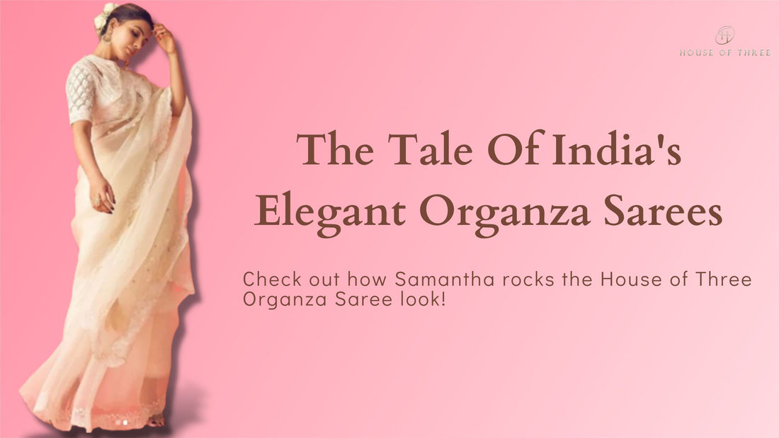 The Tale Of India's Elegant Organza Sarees