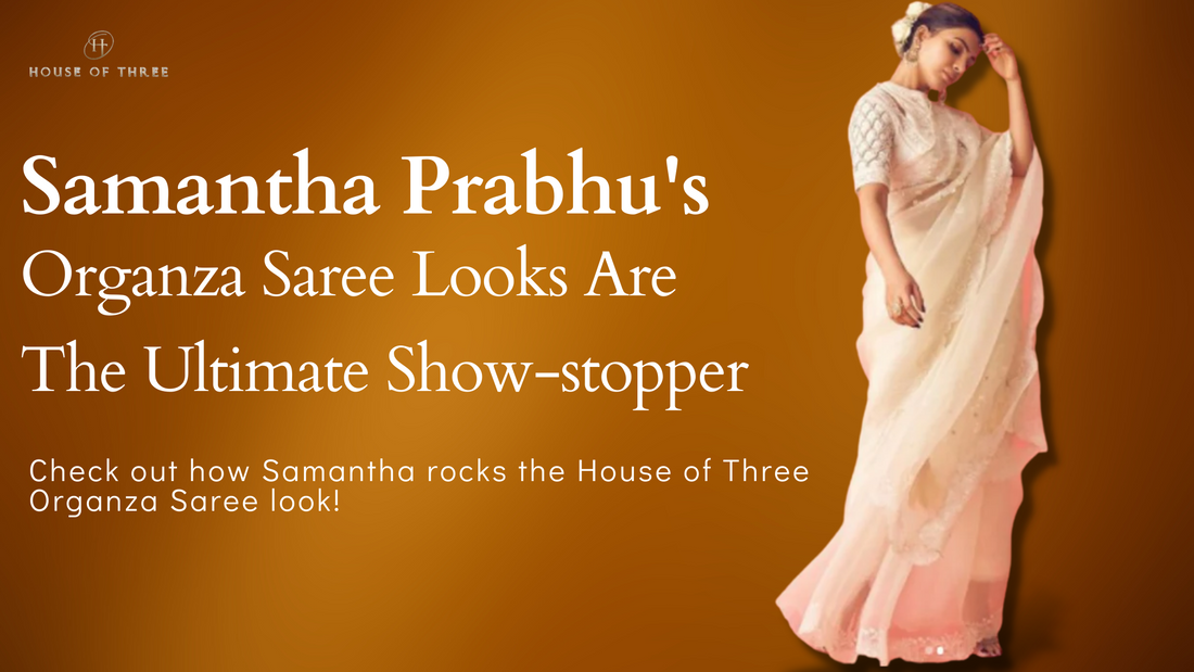 Samantha Prabhu's Organza Saree Looks Are The Ultimate Show-stopper