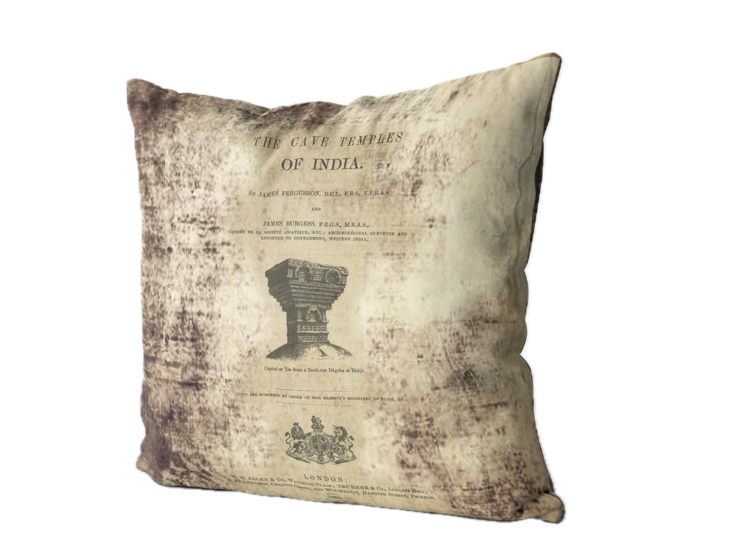 Vintage Print Cushion