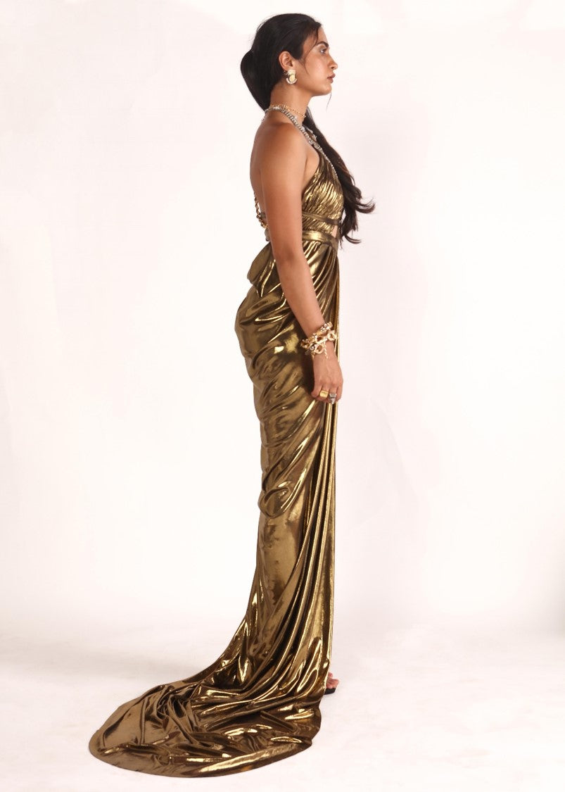 KANAKA GOLD DRESS